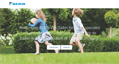 Desktop Screenshot of daikin.be