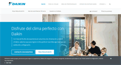 Desktop Screenshot of daikin.es
