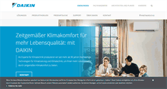 Desktop Screenshot of daikin.de